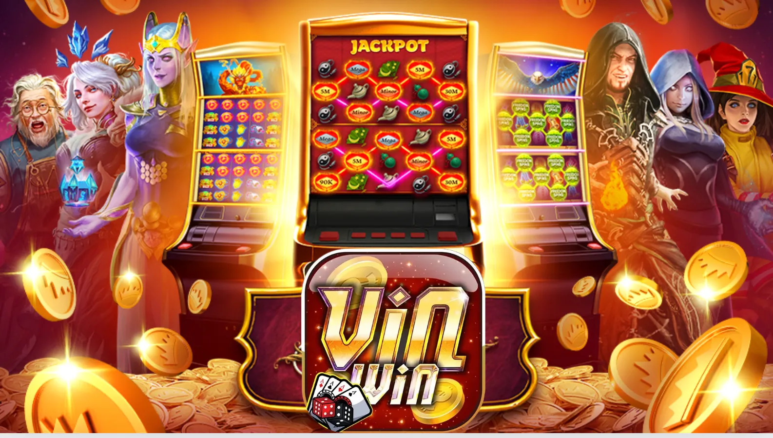 Cơ hội thắng cực cao tại game slot Vinwin