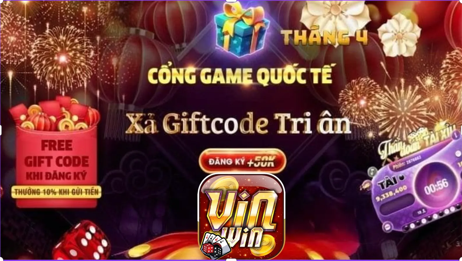 Tổng quan về giftcode Vinwin